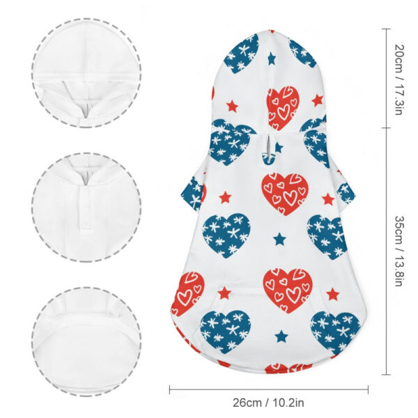 Patriotic Kitty Pet Sweater - Image 4
