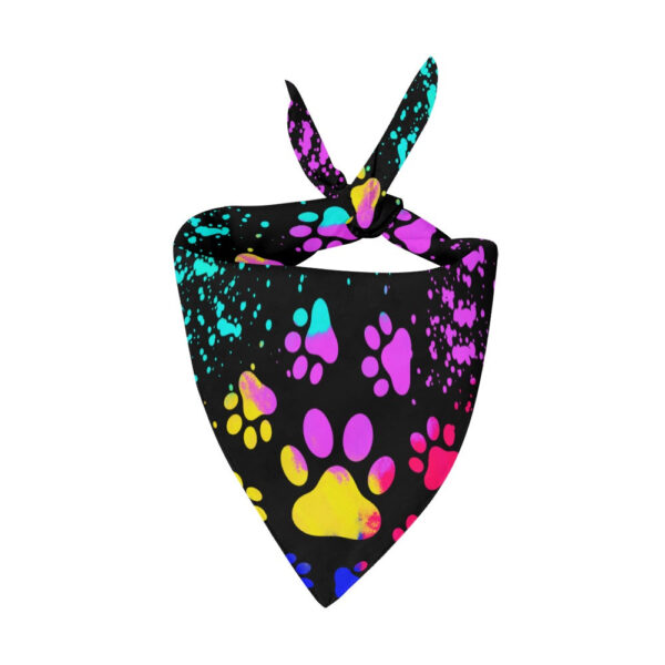 Paw Print Dog Bandana - Image 4