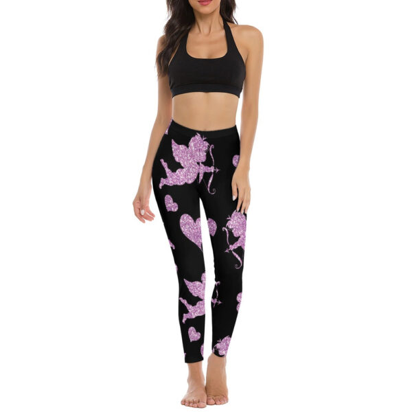 Stupid Cupid Soft Ladies Tight Yoga Pants