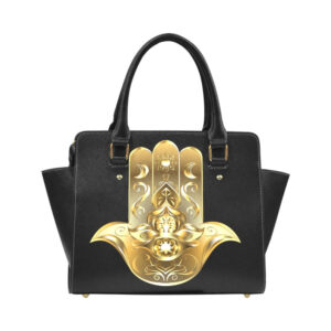 Gold Hamsa Classic Shoulder Handbag