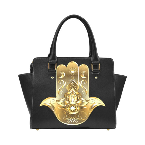 Gold Hamsa Classic Shoulder Handbag