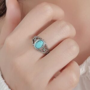 Turquoise 925 Sterling Silver Ring