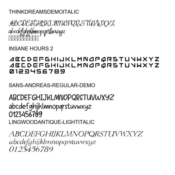 100 Premium Fonts Collection - Perfect for Designers and Creators V001 - Image 24