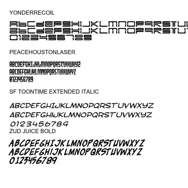 100 Premium Fonts Collection - Perfect for Designers and Creators V001 - Image 17