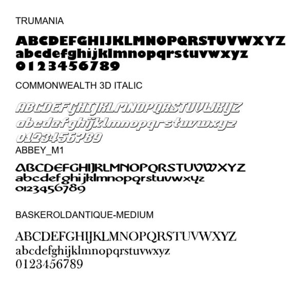 100 Premium Fonts Collection - Perfect for Designers and Creators V001 - Image 8