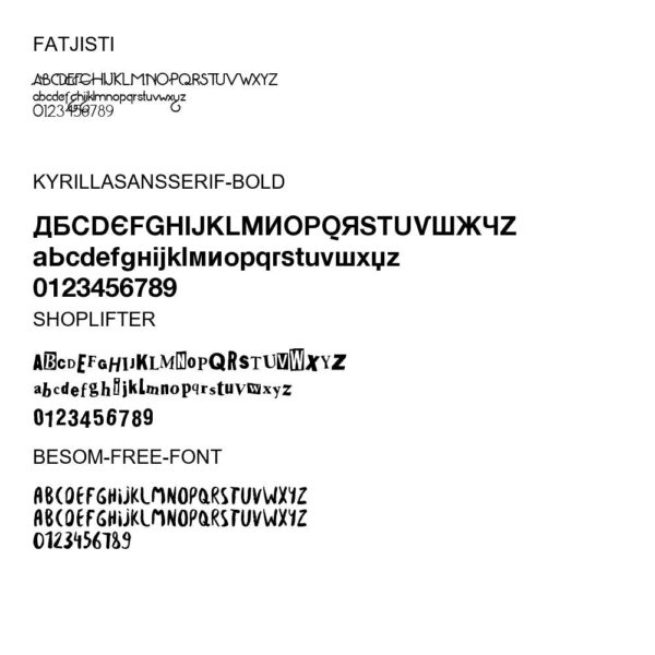 100 Premium Fonts Collection - Perfect for Designers and Creators V001 - Image 4