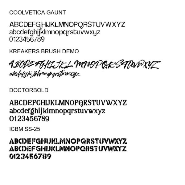 100 Premium Fonts Collection - Perfect for Designers and Creators V001 - Image 3