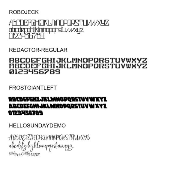 100 Premium Fonts Collection - Perfect for Designers and Creators V002 - Image 23