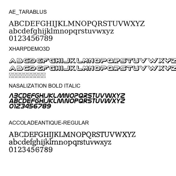 100 Premium Fonts Collection - Perfect for Designers and Creators V002 - Image 18
