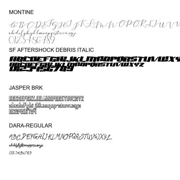 100 Premium Fonts Collection - Perfect for Designers and Creators V002 - Image 2