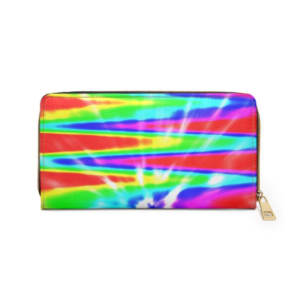 Tie Dye Zipper Wallet - Image 4