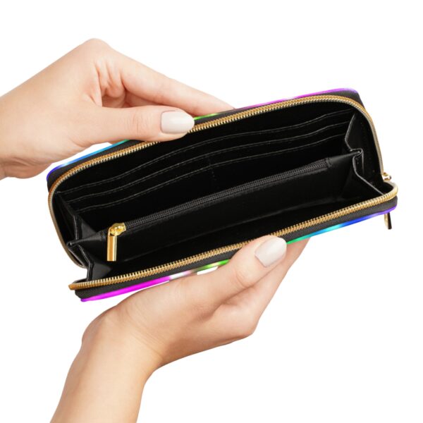Tie Dye Zipper Wallet - Image 4