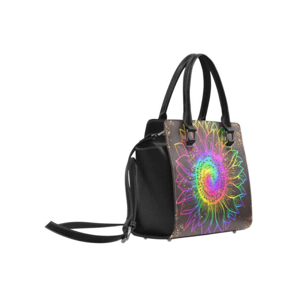Colorful Sunflower Classic Shoulder Handbag - Image 5
