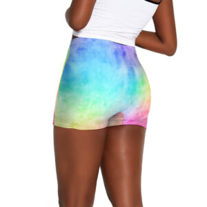 Tie Dye Ladies Shorts