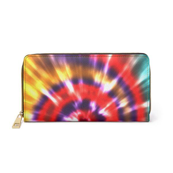 Tie Dye Zipper Wallet
