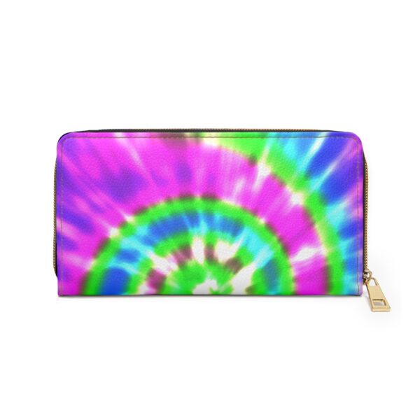 Tie Dye Zipper Wallet - Image 2