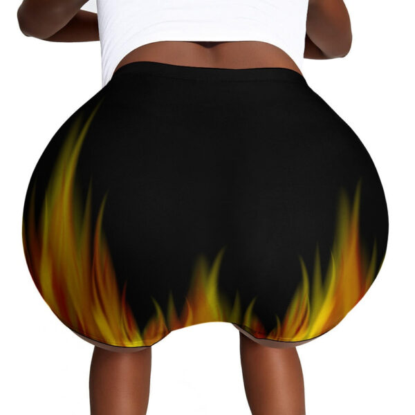 That Booty's On Fire Ladies Shorts - Image 2