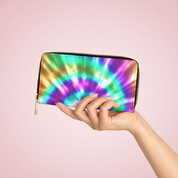 Tie Dye Zipper Wallet - Image 2