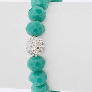 Crystal Bead Stretch Bracelet Set