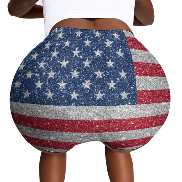 Flag Ladies Shorts - Image 2