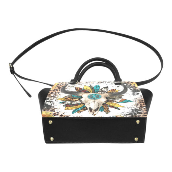 Western Skull Classic Shoulder Handbag - Image 4