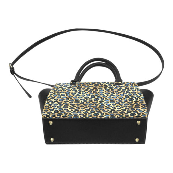 Blue Leopard Classic Shoulder Handbag - Image 2