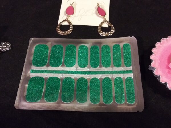 All That Glitters Green – Nail Polish Strips