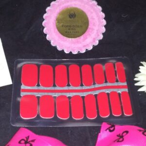 Just Plain Red – Nail Polish Strips