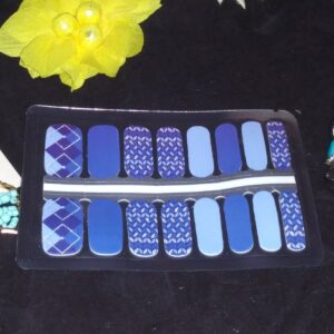 Sorority Blue – Nail Polish Strips