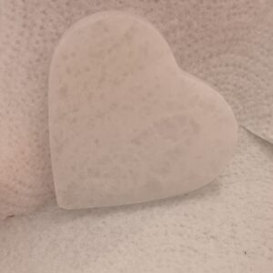 Milky Quartz Heart