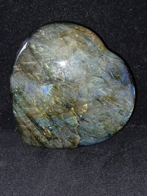 Labradorite Heart - Large #2 - Image 2