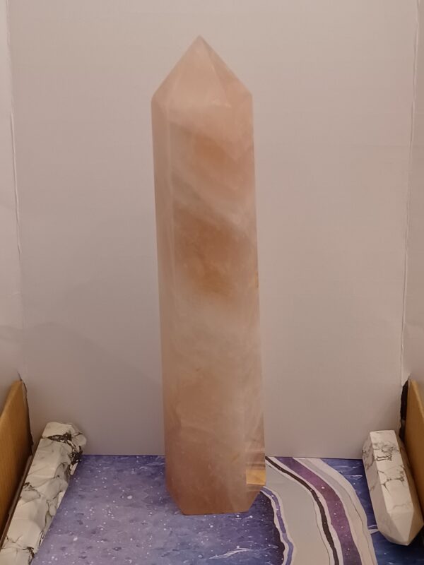 Rose Quartz Tower Point - Image 3