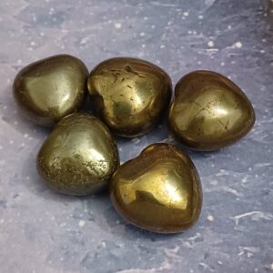 Gold Hematite Heart - Small