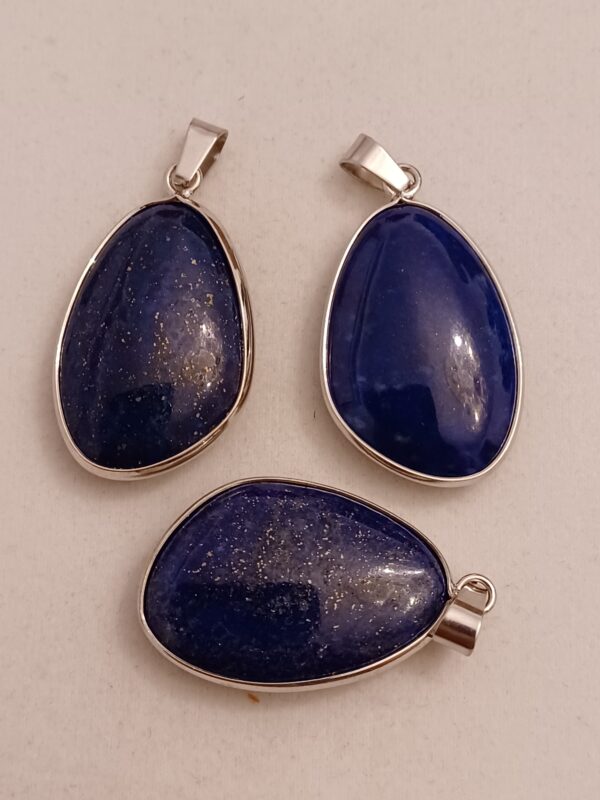 Crystal Pendant with Silver Wrap - Image 4