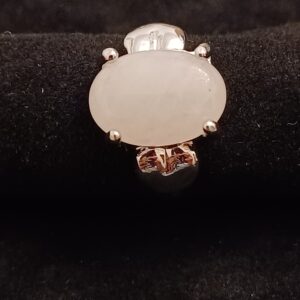 Milky Quartz Ring - Size 7