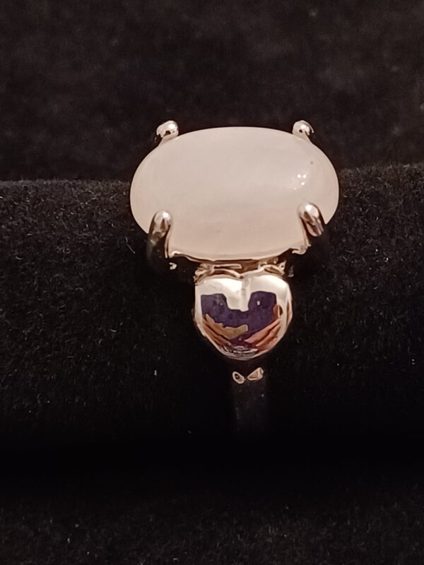 Milky Quartz Ring - Size 7 - Image 3
