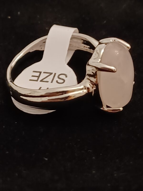Milky Quartz Ring - Size 7 - Image 3