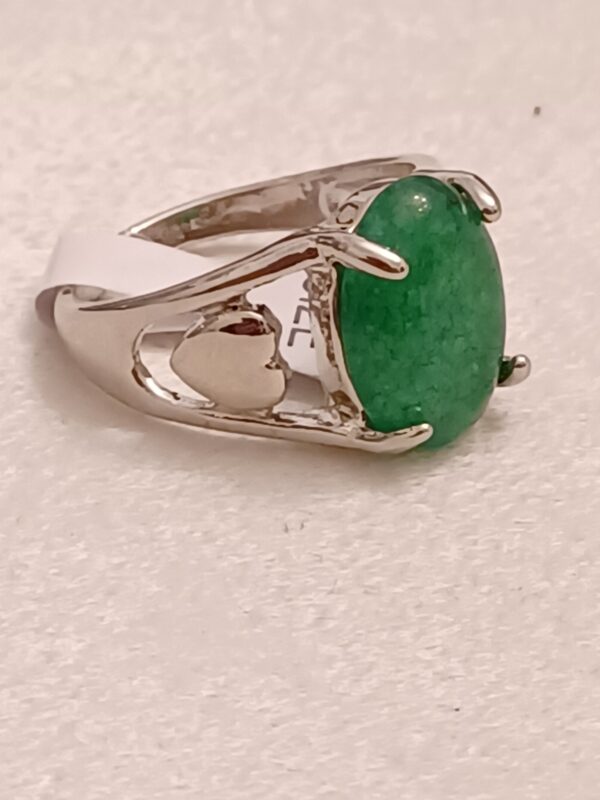 Jadeite Ring - Size 8 - Image 2