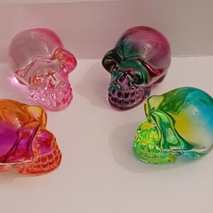 Skull Andara Crystal Figures