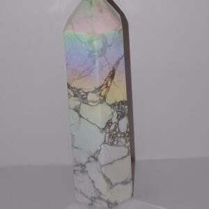 Aura Howlite Point
