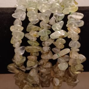 Prehnite Natural Stone Stretch Bracelet