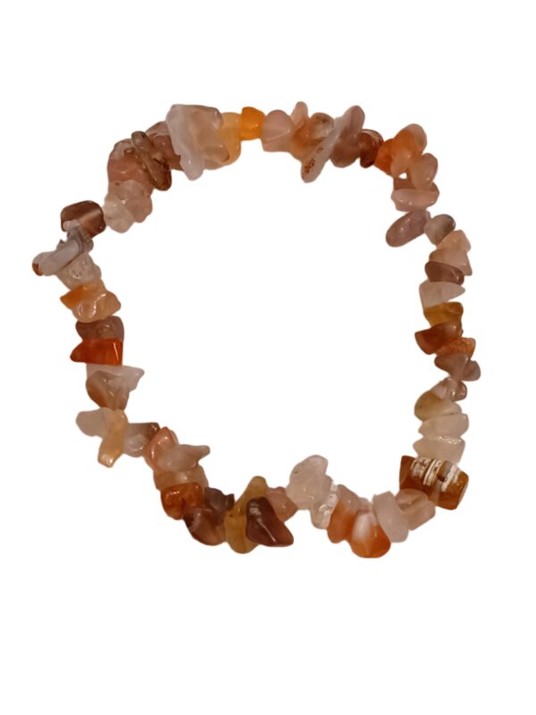 Agate Natural Stone Stretch Bracelet - Image 2