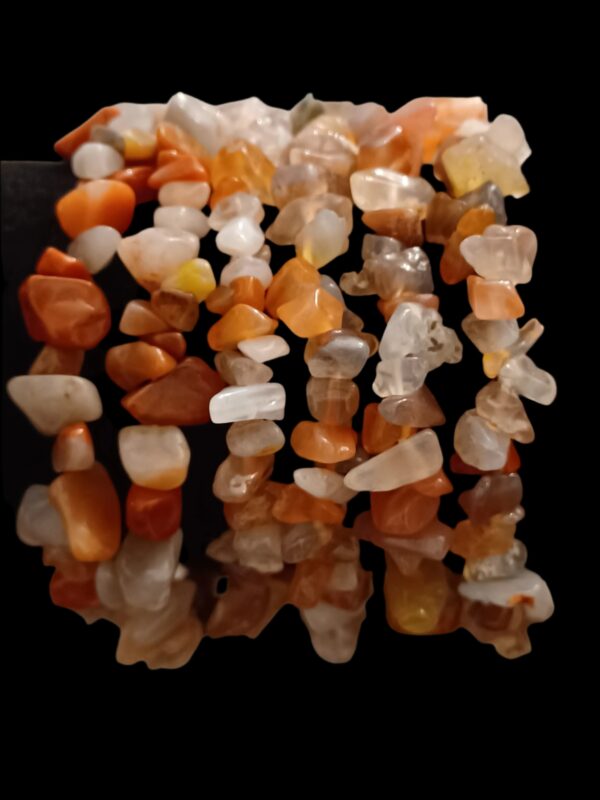 Agate Natural Stone Stretch Bracelet