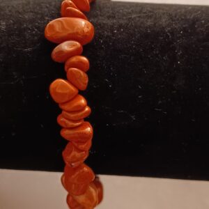 Red Jasper Natural Stone Stretch Bracelet