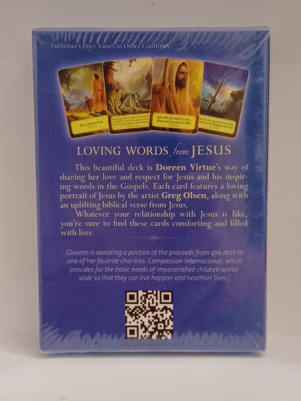 Loving Words From Jesus Oracle Cards - Image 2