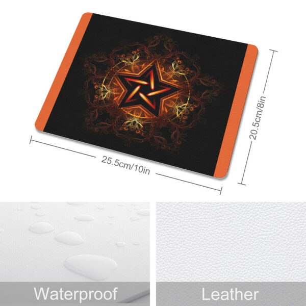 Witch Pentagram Leather Mouse Pad - Image 3
