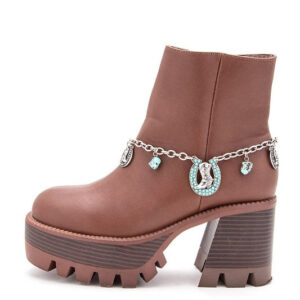 Cowboy Horse Shoe Boot Charm