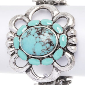 Stone Flower Western Bracelet