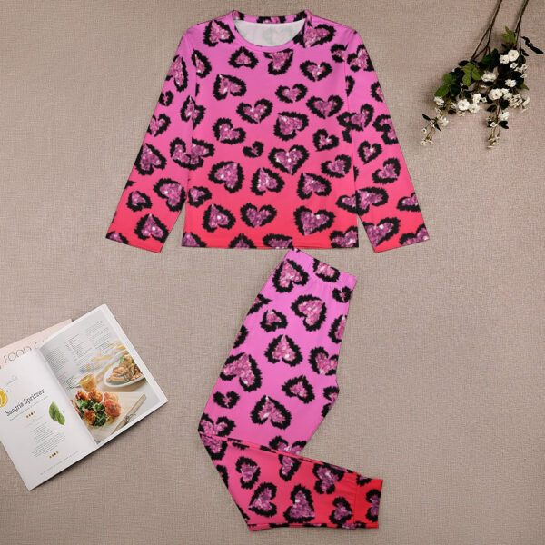 Pink Leppard Girl's Pajamas - Image 2