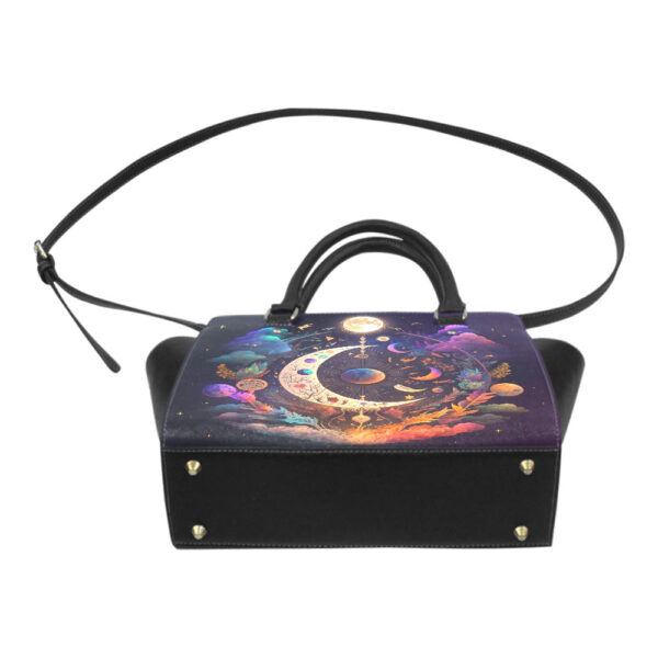 Celestial Sun Moon Classic Shoulder Handbag - Image 2